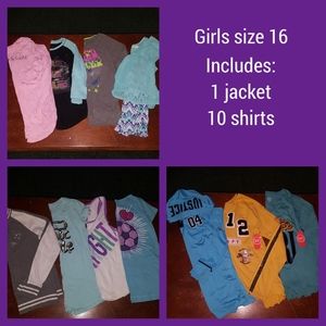 Girls size 16 LOT